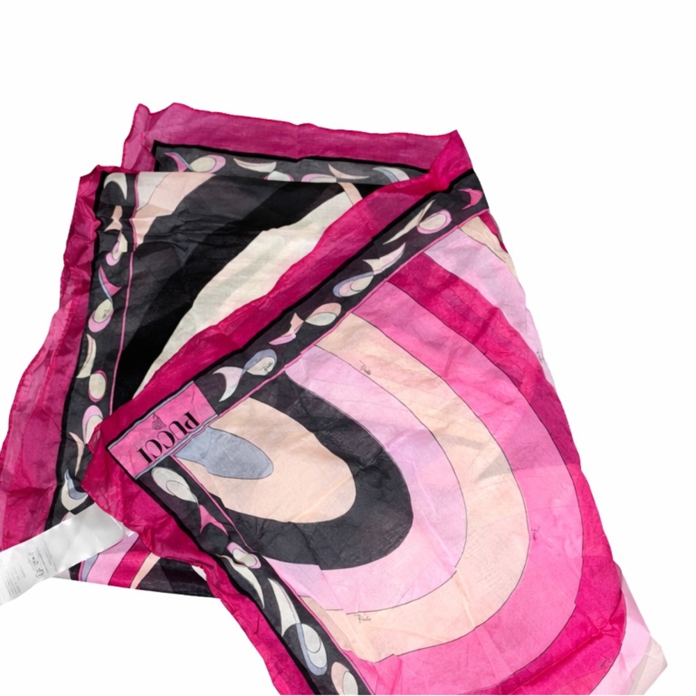 Pucci Sarong Black and Pink